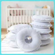 Rosquinha de Amamentação Absorvente Lavável em Algodão - Kit com 6 Unidades - imagem 3