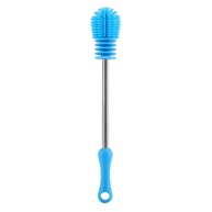 Escova de Silicone Rotativa 360° para Garrafas e Copos - Cerdas de Alta Densidade com Punho Antiderrapante - imagem 1