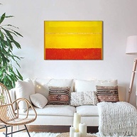 Reprodução de Arte Moderna Mark Rothko - Campo de Cores - Tela 1190x140cm - imagem 4