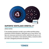 Suporte Ventilado Voxer 5" para Politriz Roto Orbital Vonixx: Acabamento Perfeito e Rápido! - imagem 3