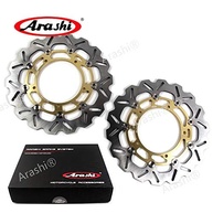 Rotores e Pastilhas de Freio Arashi Dourados para Yamaha YZF R1 (2007-2014) - Performance e Segurança - imagem 3