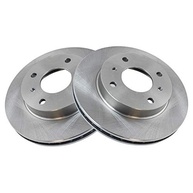Rotores de Freio TRQ Dianteiros para Nissan 240SX, Sentra, G20 e mais | Segurança e Performance - imagem 4