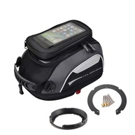 MENAT Bolsa Tanque Moto Anti-Roubo FS: Expansível 5-8L, Bolso P/ Celular, Chuva - Compatível BMW - imagem 2