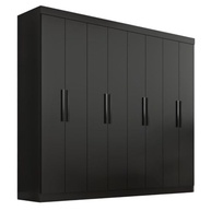 Guarda-Roupa Casal Lisboa 8 Portas 4 Gavetas - Design Moderno e Espaçoso - imagem 5