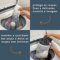 Sacos de Lavagem Oikos: Proteja Suas Roupas! - imagem 2
