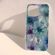 Capa Floral Roxa para iPhone: Proteção e Estilo! - imagem 2
