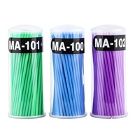 Pincéis de Reparo Automotivo Descartáveis - 3 Unidades (Azul + Verde + Roxo) - imagem 2