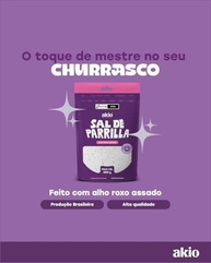 Sal de Parrilla com Alho Roxo Assado 300g | Gourmet, Natural, Ideal para Carnes e Churrasco | Produto Brasileiro - imagem 6