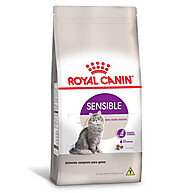 Royal Canin Sensible Gatos: Saúde Digestiva em 4kg - imagem 1