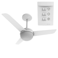 Ventilador de Teto Alisclean 903 90cm com Iluminação - 3 Pás, 450 RPM, 20m² - imagem 1