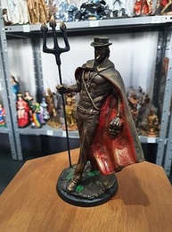 Imagem de Exu Tranca Rua em Resina 24cm - Estátua Sagrada para Decoração e Proteção - imagem 5