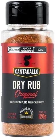 Dry Rub Original CantaGallo 120g - imagem 1