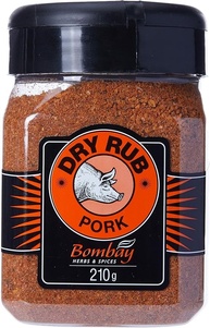 Dry Rub Pet, Bombay, Sabor Pork, 210g - imagem 1