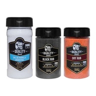 Quality Beef Kit de Temperos Sal de Parrilla Argentina 500g + Black Rub e Dry Rub 300g - imagem 3