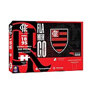 Quebra-Cabeça Flamengo 200 Peças: Desafio Rubro-Negro! - imagem 2