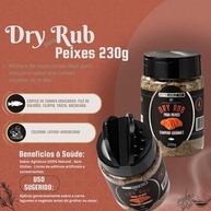 Kit c/ 3un Temperos Gourmet Dry Rubs para Grill LPF 230g - imagem 4