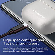 Monster GT13: Fones Bluetooth com Cancelamento de Ruído - imagem 2