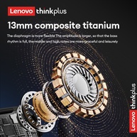 Lenovo XT55: Fones Bluetooth com Cancelamento de Ruído - imagem 2