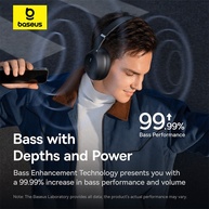 Baseus Bass 30 Max: Fones com Cancelamento de Ruído - imagem 2