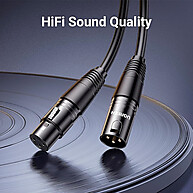 ruidos-sem-profissional-audio-ugreen-xlr-cabo