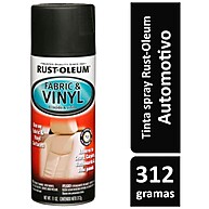 Rust Oleum: Spray Preto Fosco para Vinil e Tecido - imagem 1