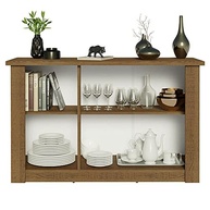 Balcão Buffet Madesa 72705Z1 3 Portas Rustic – Estilo Rústico com Charme Moderno - imagem 5