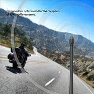 Antena Rydonair para Harley Davidson 1998-2022: Estilo e Recepção Otimizada FM/AM - imagem 5
