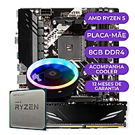 Ryzen 5 3400G: Kit Upgrade Gamer Completo - imagem 1