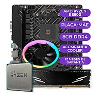 Ryzen 5 5600: Kit Upgrade Gamer Completo - imagem 1