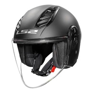 Capacete LS2 Airflow II OF616 S Monocolor Preto Fosco: Segurança e Estilo para Sua Pilotagem - imagem 4