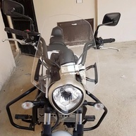 Defletor de Para-brisa para Kawasaki Vulcan S 650 VN650 EN650 (2015-2023) - Proteção e Estilo Transparente - imagem 2