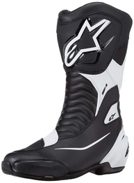 Bota Alpinestars SMX-S Preta Branca, 42 - imagem 3