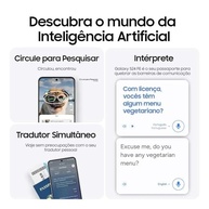 Samsung Galaxy S24 FE 5G 128GB 8GB RAM: Inteligência Artificial e Desempenho Superior (Cinza) - imagem 5