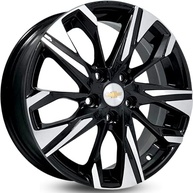 4 RODAS KR S24 MODELO TRACKER TURBO/ARO 16X6 / (5X110) ET36 cor:Preta Diamantada - imagem 2