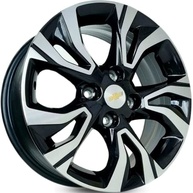 4 RODAS KR S35 MODELO ONIX RS/ARO 14X6 / (4X100) ET39 cor:Preta Diamantada - imagem 2