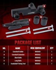 Kit Ferramentas Sincronização Volvo S40 S60 XC90 4/5/6 Cilindros - Alinhamento Preciso - imagem 5