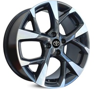 4 RODAS KR S47 YARIS, ETIOS/ARO 17X7 / (4X100) ET41 cor:Grafite Diamantada - imagem 2