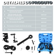 Kit Ferramentas Alinhamento Eixo Cames Motor Volvo 2.0T S60 S80 V60 V70 XC60 XC70 XC80 - Precisão Profissional - imagem 5