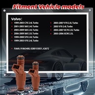 Conjunto 5 Injetores Combustível Volvo C70 S60 S70 V70 XC70 XC90 2.4L 2.5L L5 Turbo - Qualidade OEM - imagem 3