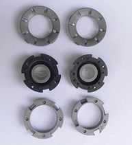 Kit Reparo Botão Viseira Capacete Shark S650 S700 S800 S900 Openline e Mixs Fokker - Original - imagem 4