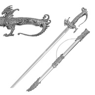 Saint George Dragon Saber - Espada de Fantasia para Colecionadores - Lâmina Dull em Aço Inoxidável - imagem 2