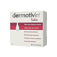 Sabonete Dermotivin Salix 90g: Acabe com Cravos e Oleosidade - imagem 1