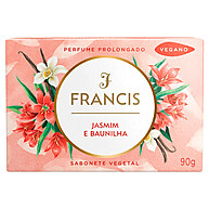 Sabonete Francis Jasmim e Baunilha 90g – Hidratação e Perfume Duradouro - imagem 1