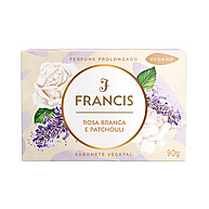 Sabonete Francis Rosa & Patchouli: Perfume e Hidratação - imagem 1