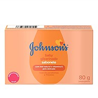 Sabonete Johnson's Glicerinado 80g: Limpeza Suave para Bebês - imagem 1