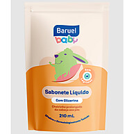 Sabonete Líquido Baruel Baby Glicerina Refil 210ml - imagem 1