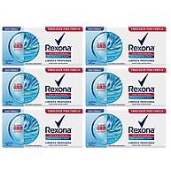 Sabonete Rexona Limpeza Profunda – Kit com 6 Unidades - imagem 1