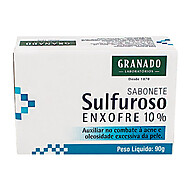 Sabonete Sulfuroso Granado 10% de Enxofre – Tratamento Potente para a Pele - imagem 1