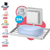 Saboneteira Parede: Sem Furos, Elegante e Resistente! - imagem 1