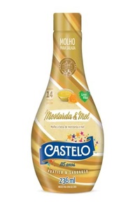 Castelo Molho P/ Salada Mostarda Com Mel (236 Ml) Sabor 236 Ml - imagem 2